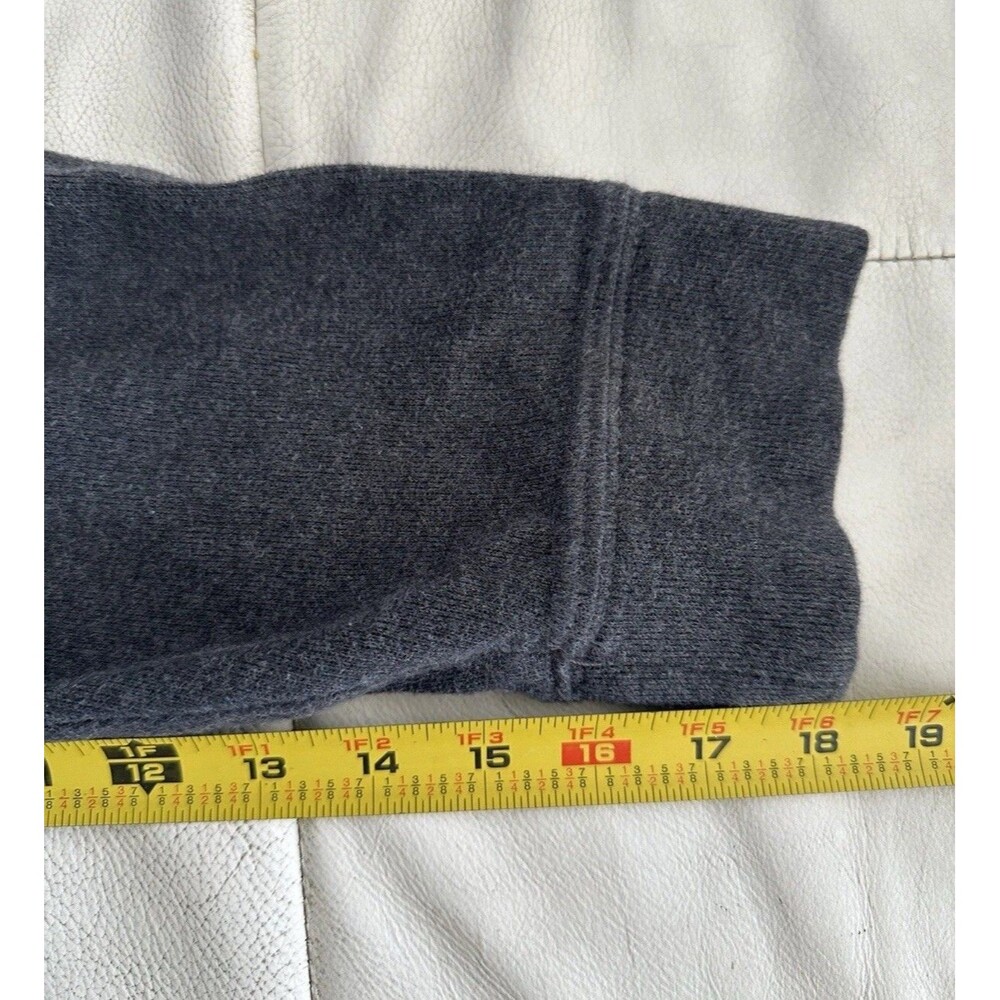 Polo Ralph Lauren Estate Rib Pullover 1/4 Zip Sweater Gray Mens Large Mock Neck - Picture 7 of 8